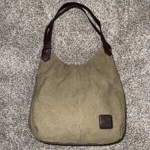 K2 Canvas Handbag Hobo Logo Shoulder Bag